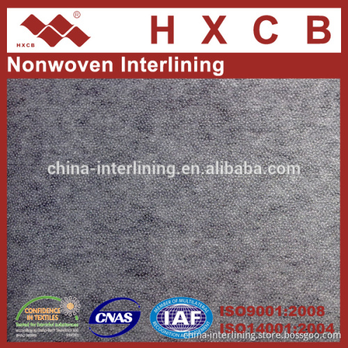 (7010W) Textile 100% Polyester Nonwoven Fusing Interlining Fusible Fabric
